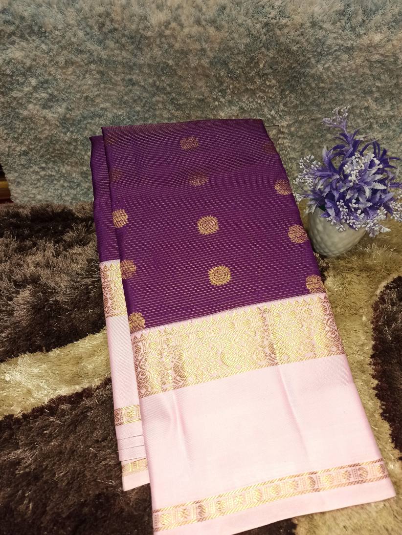Pure Kanchipuram Silk Saree.