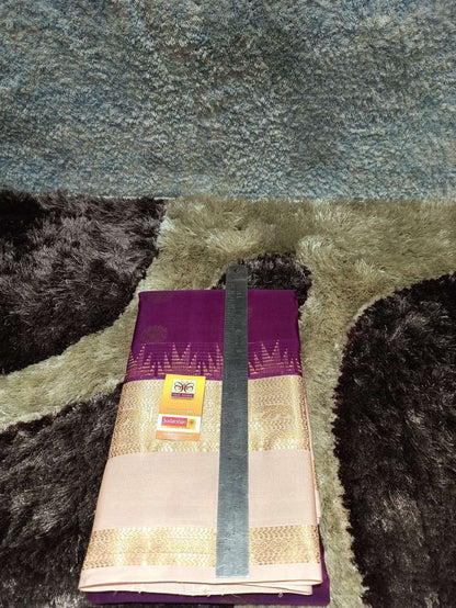 Pure Kanchipuram Silk Saree.