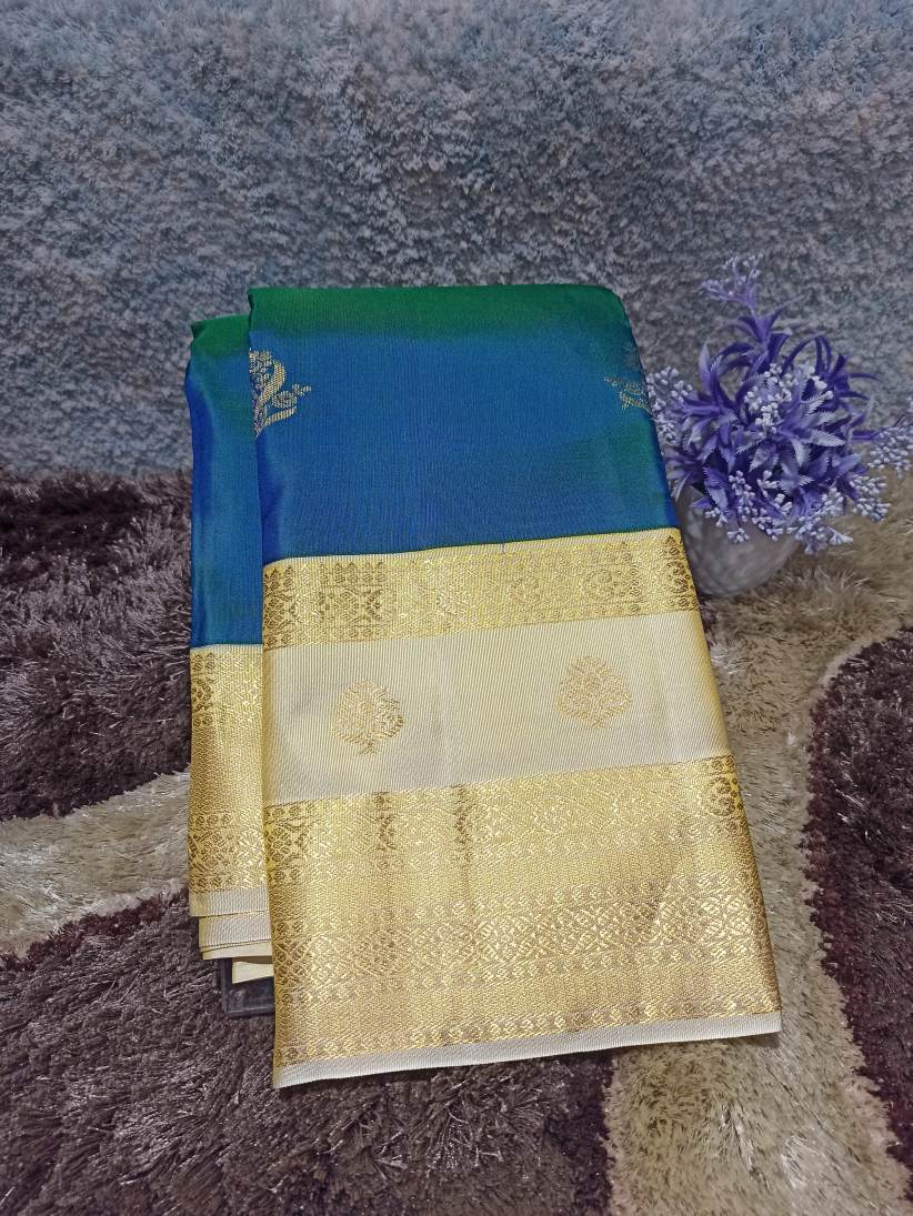 Pure Kanchipuram Silk Saree.