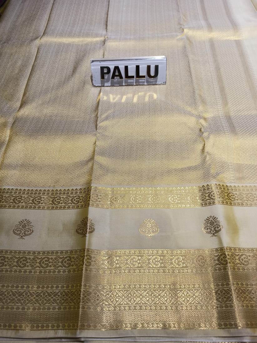 Pure Kanchipuram Silk Saree.