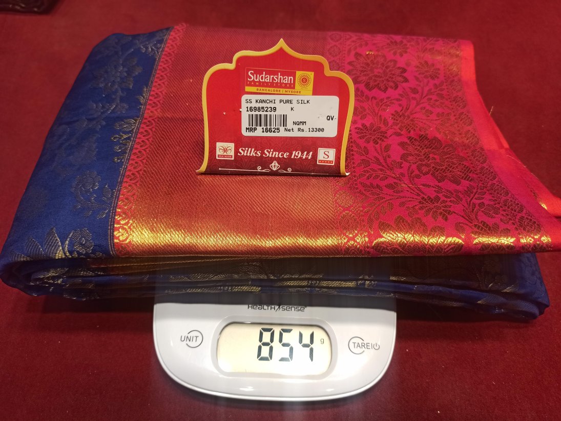 Pure Kanchipuram Silk Saree