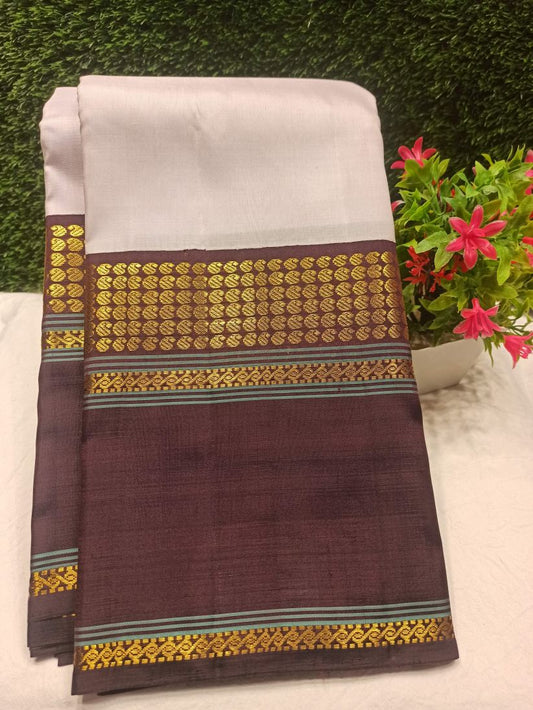 Pure Kanchipuram Silk Saree.