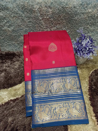 Pure Kanchipuram Silk Saree.