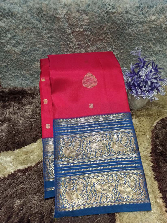 Pure Kanchipuram Silk Saree.