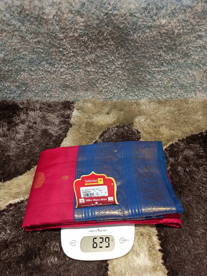 Pure Kanchipuram Silk Saree.