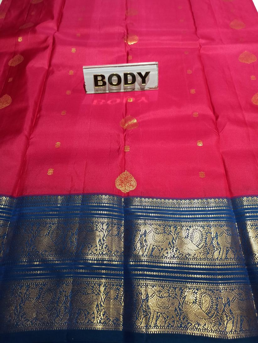 Pure Kanchipuram Silk Saree.