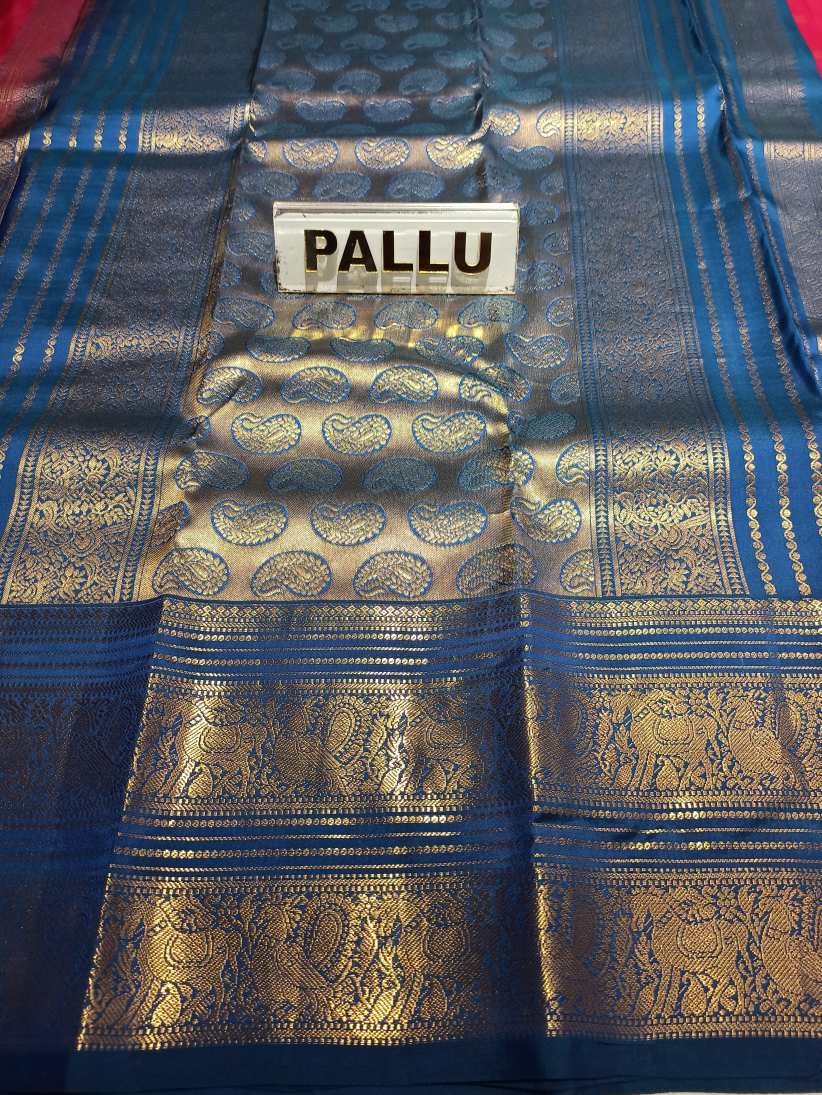 Pure Kanchipuram Silk Saree.