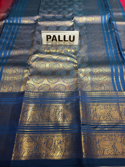 Pure Kanchipuram Silk Saree.