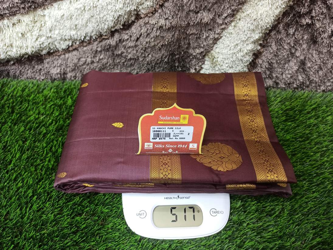 Pure Kanchipuram Silk Saree.