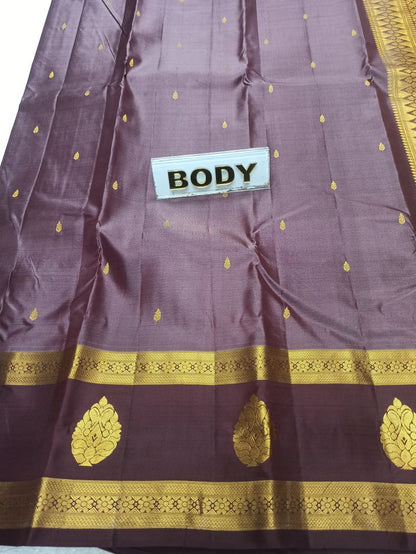 Pure Kanchipuram Silk Saree.