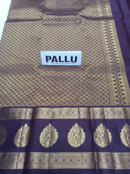 Pure Kanchipuram Silk Saree.