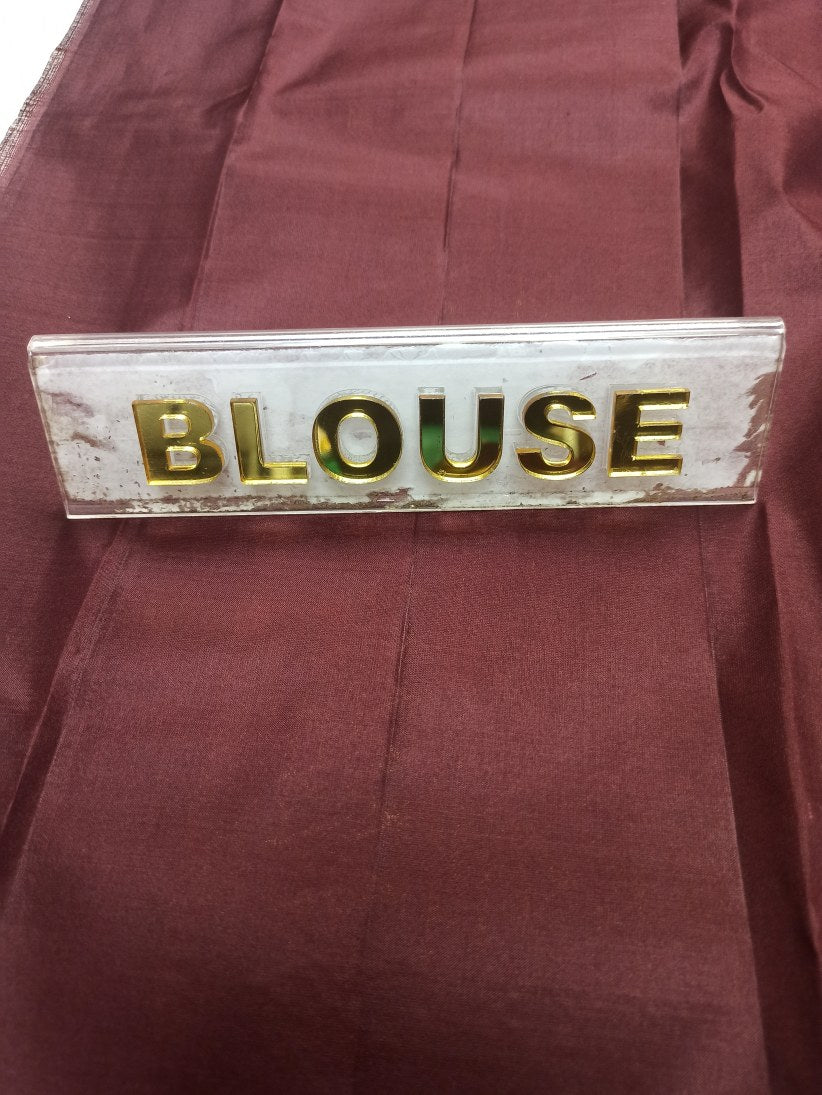 Pure Kanchipuram Silk Saree.