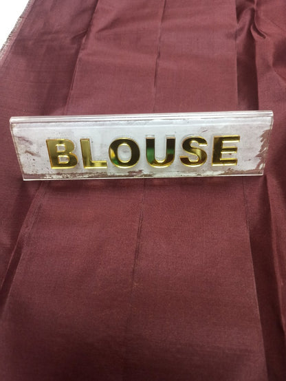 Pure Kanchipuram Silk Saree.