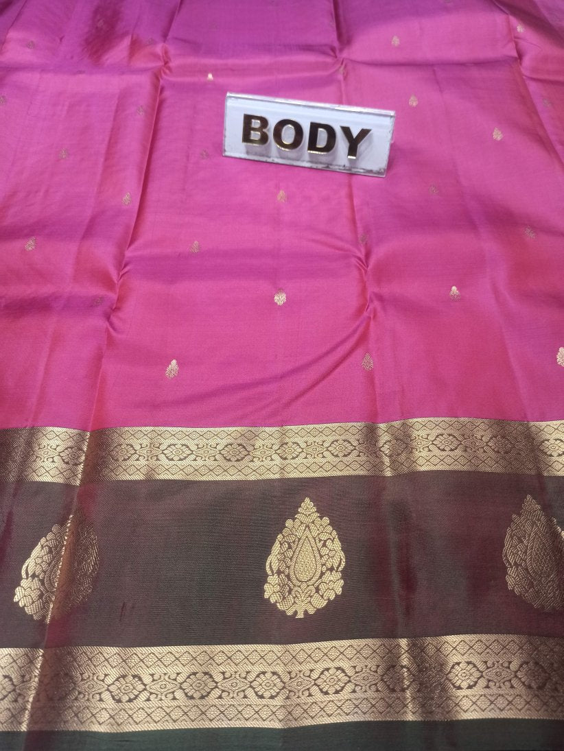 Pure Kanchipuram Silk Saree.