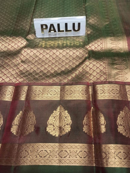 Pure Kanchipuram Silk Saree.