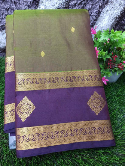 Pure Kanchipuram Silk Saree.