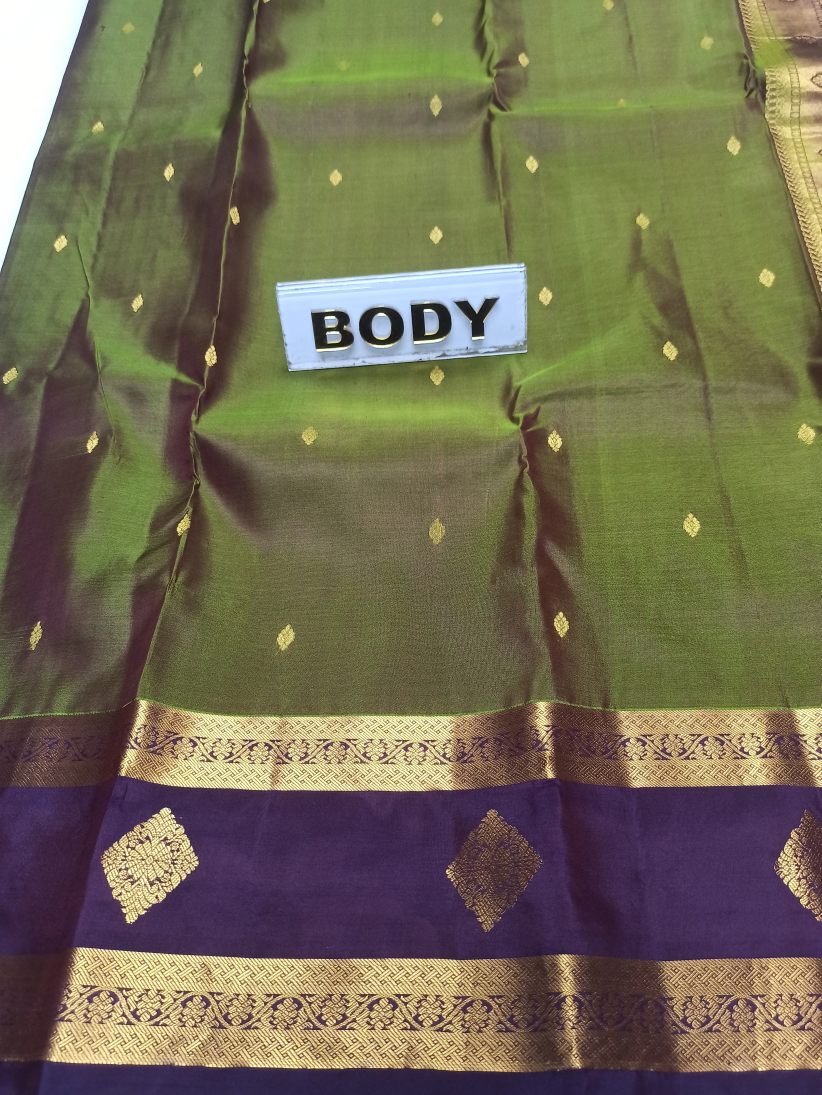 Pure Kanchipuram Silk Saree.