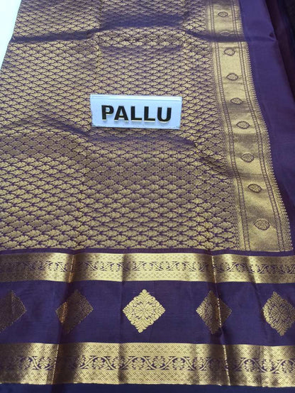 Pure Kanchipuram Silk Saree.