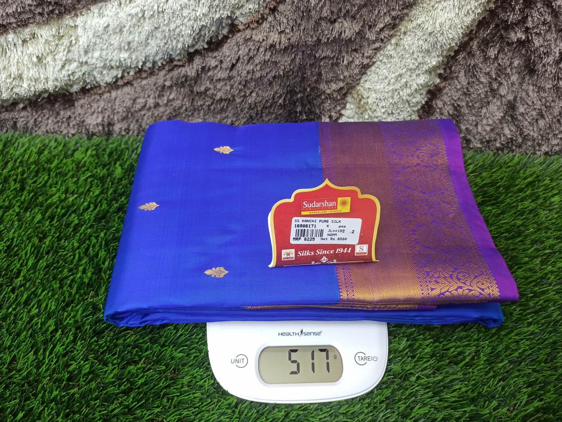 Pure Kanchipuram Silk Saree.