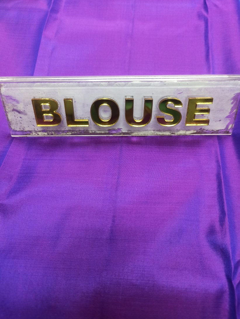 Pure Kanchipuram Silk Saree.