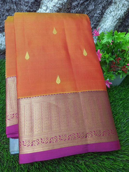 Pure Kanchipuram Silk Saree.
