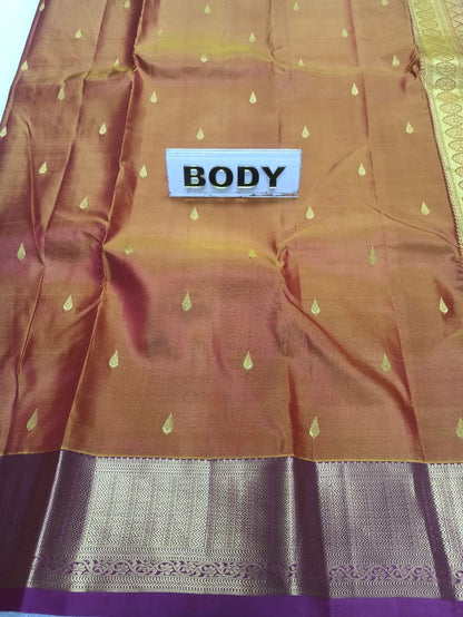 Pure Kanchipuram Silk Saree.