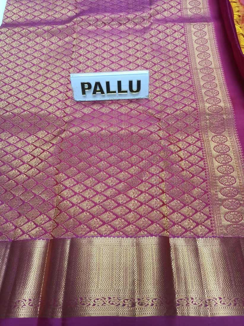 Pure Kanchipuram Silk Saree.
