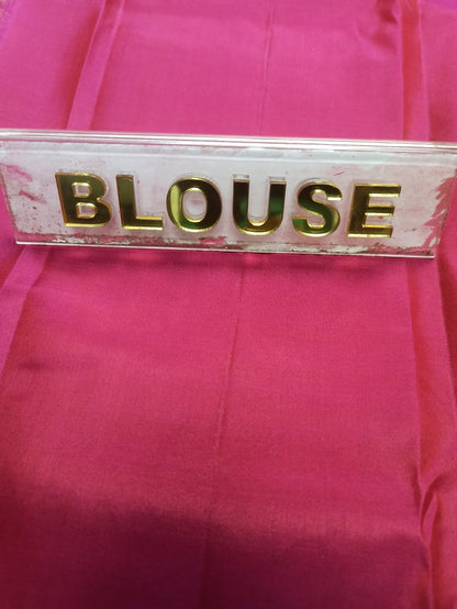 Pure Kanchipuram Silk Saree.