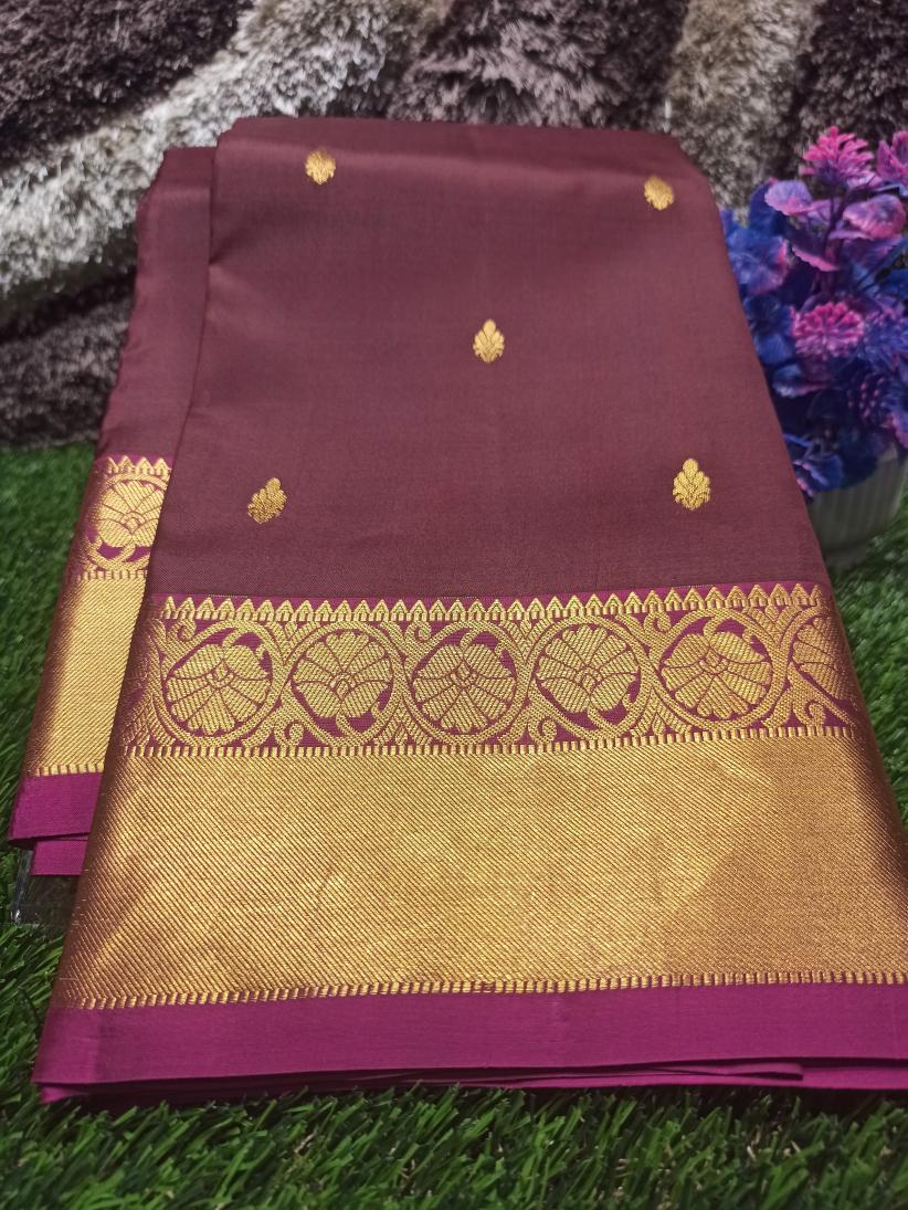 Pure Kanchipuram Silk Saree.
