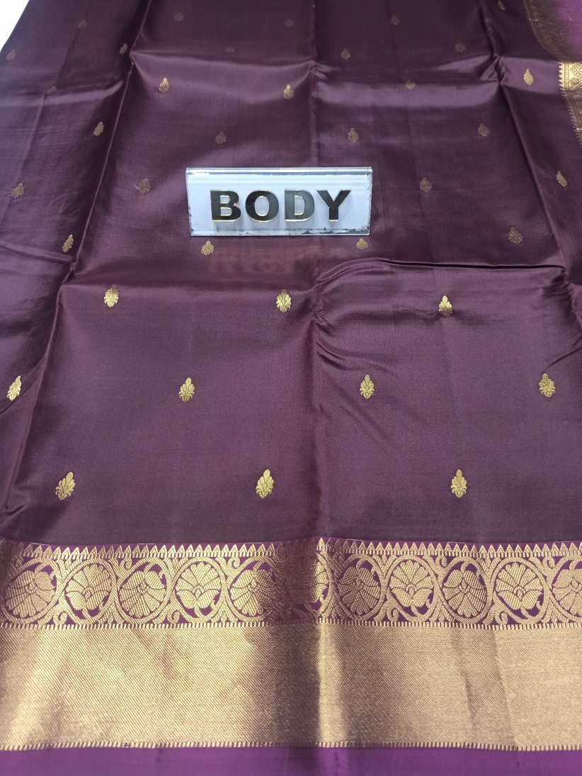 Pure Kanchipuram Silk Saree.