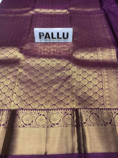 Pure Kanchipuram Silk Saree.