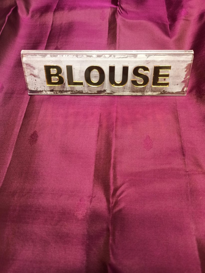 Pure Kanchipuram Silk Saree.