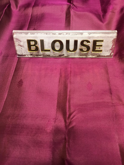 Pure Kanchipuram Silk Saree.