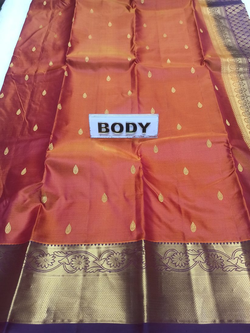 Pure Kanchipuram Silk Saree.