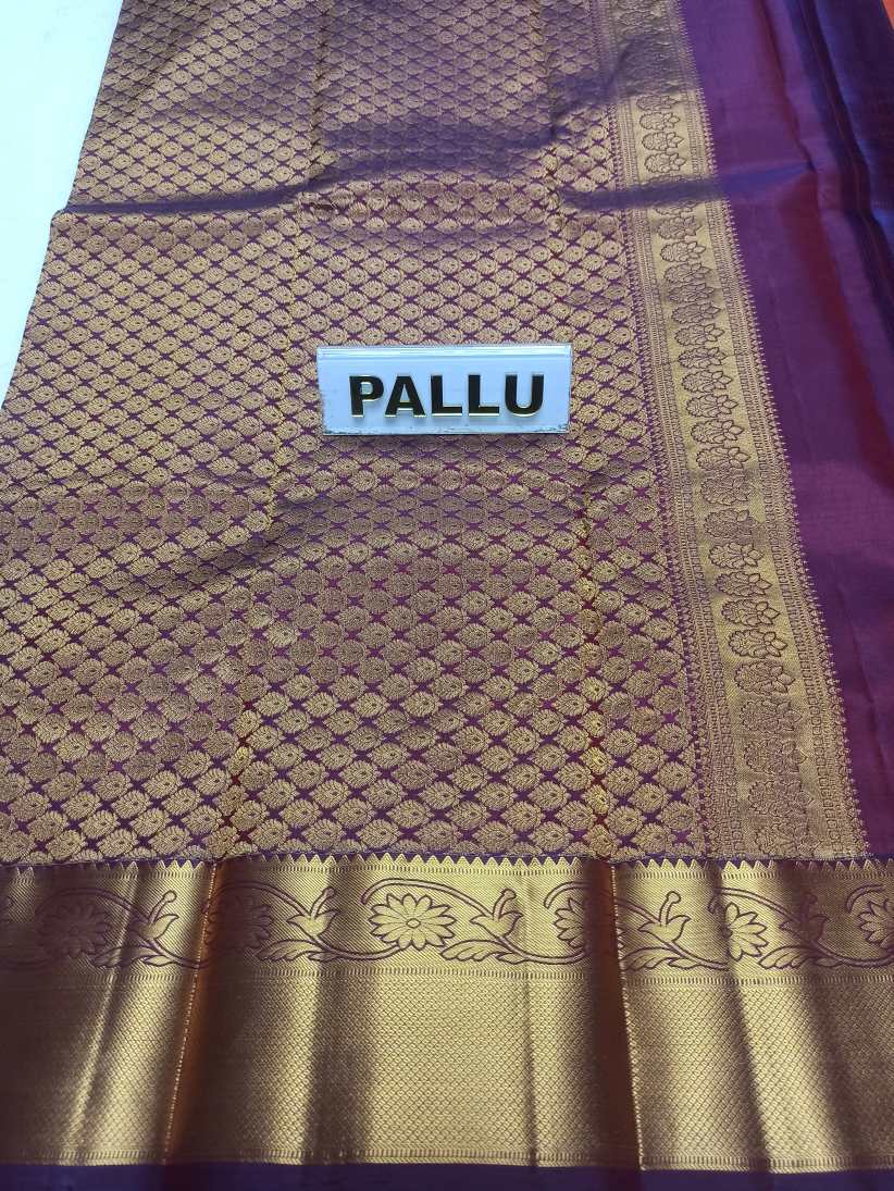 Pure Kanchipuram Silk Saree.