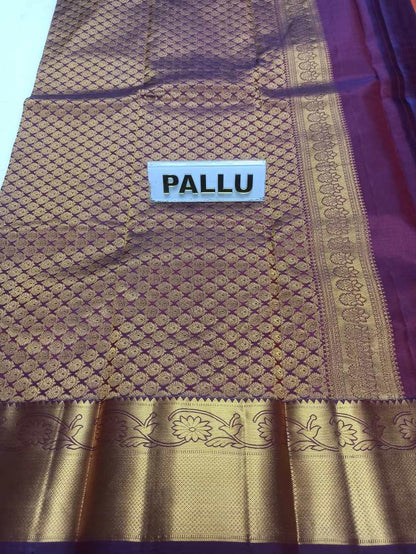 Pure Kanchipuram Silk Saree.