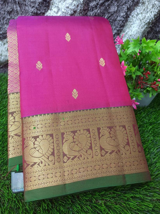 Pure Kanchipuram Silk Saree.