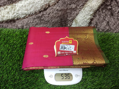 Pure Kanchipuram Silk Saree.