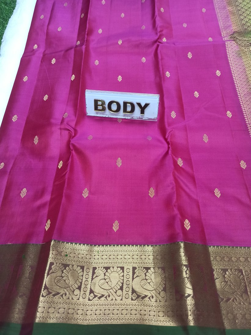 Pure Kanchipuram Silk Saree.