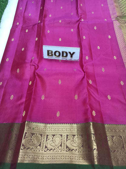Pure Kanchipuram Silk Saree.