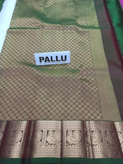 Pure Kanchipuram Silk Saree.