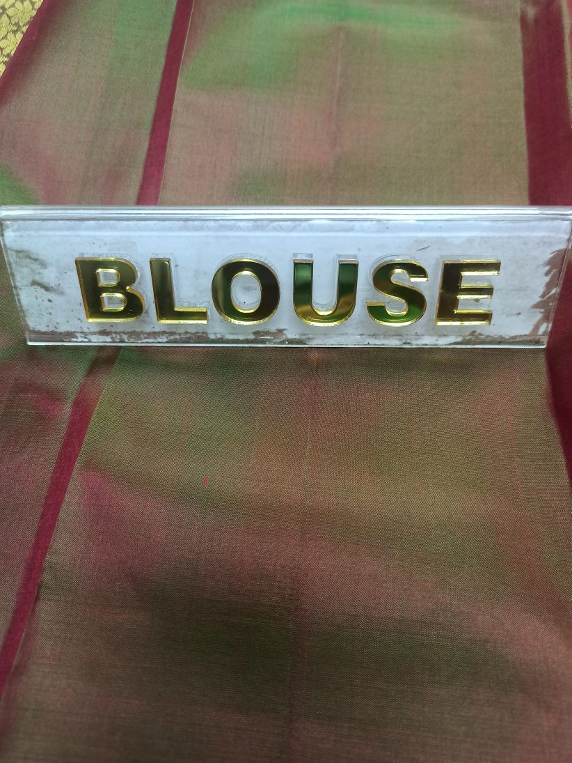 Pure Kanchipuram Silk Saree.