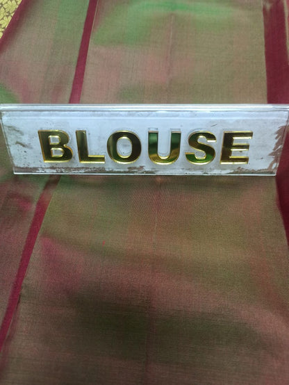 Pure Kanchipuram Silk Saree.