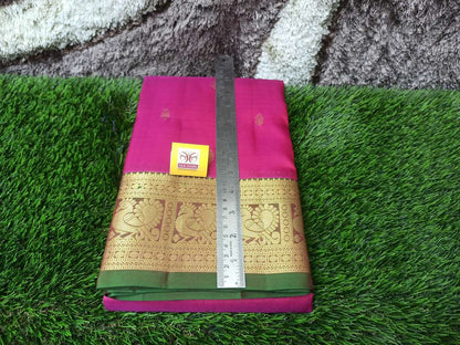 Pure Kanchipuram Silk Saree.