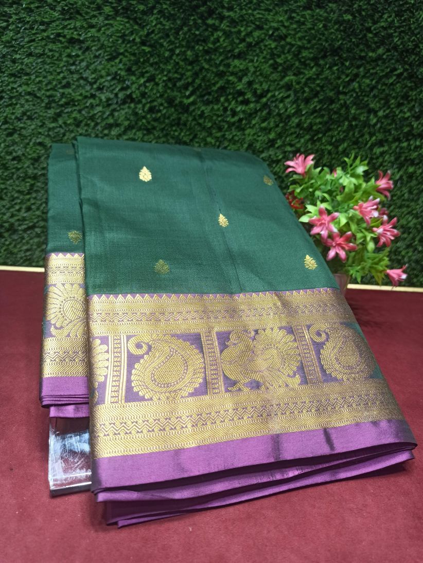 Pure Kanchipuram Silk Saree.