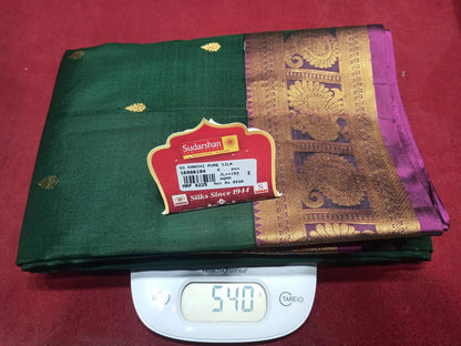 Pure Kanchipuram Silk Saree.