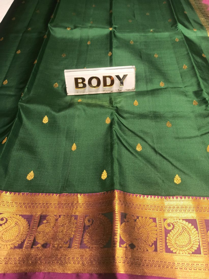 Pure Kanchipuram Silk Saree.