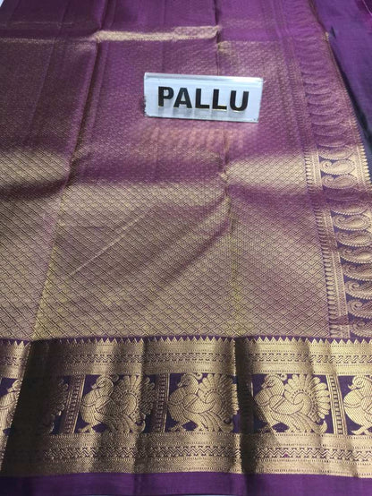 Pure Kanchipuram Silk Saree.
