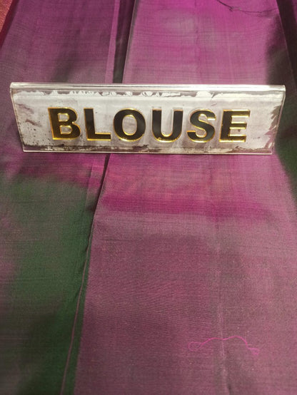 Pure Kanchipuram Silk Saree.