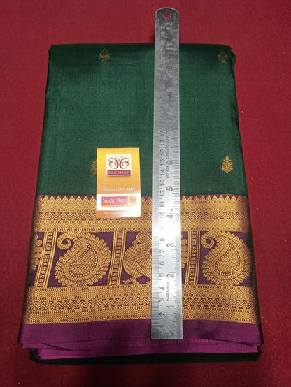 Pure Kanchipuram Silk Saree.